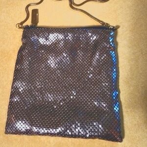 Whiting & Davis blue dance bag